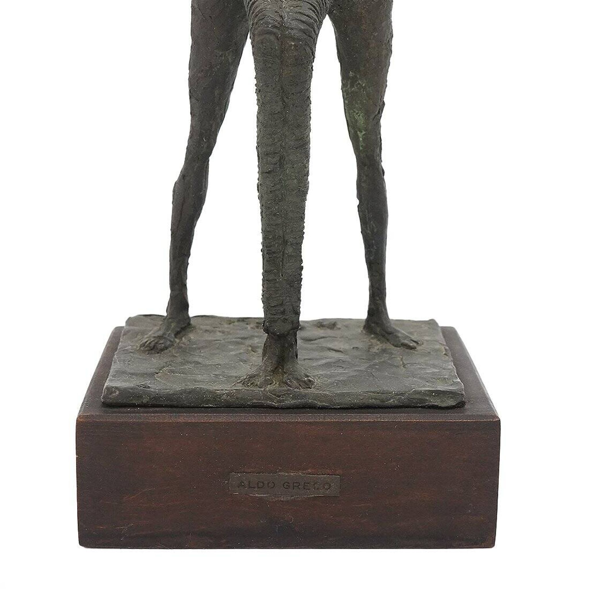 Bronze sculpture of the Queen by Aldo Greco, 1960s.
