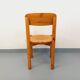 Vintage Scandinavian chair Rainer Daumiller in pine from the 60s 70s.
