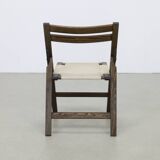 6x Vintage Safari Style Folding Chair