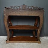 Mahogany console, Napoléon III period – 2nd half of the 19th century