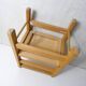 Small vintage combelle wooden chair for children