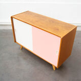 Buffet two-tone sliding doors