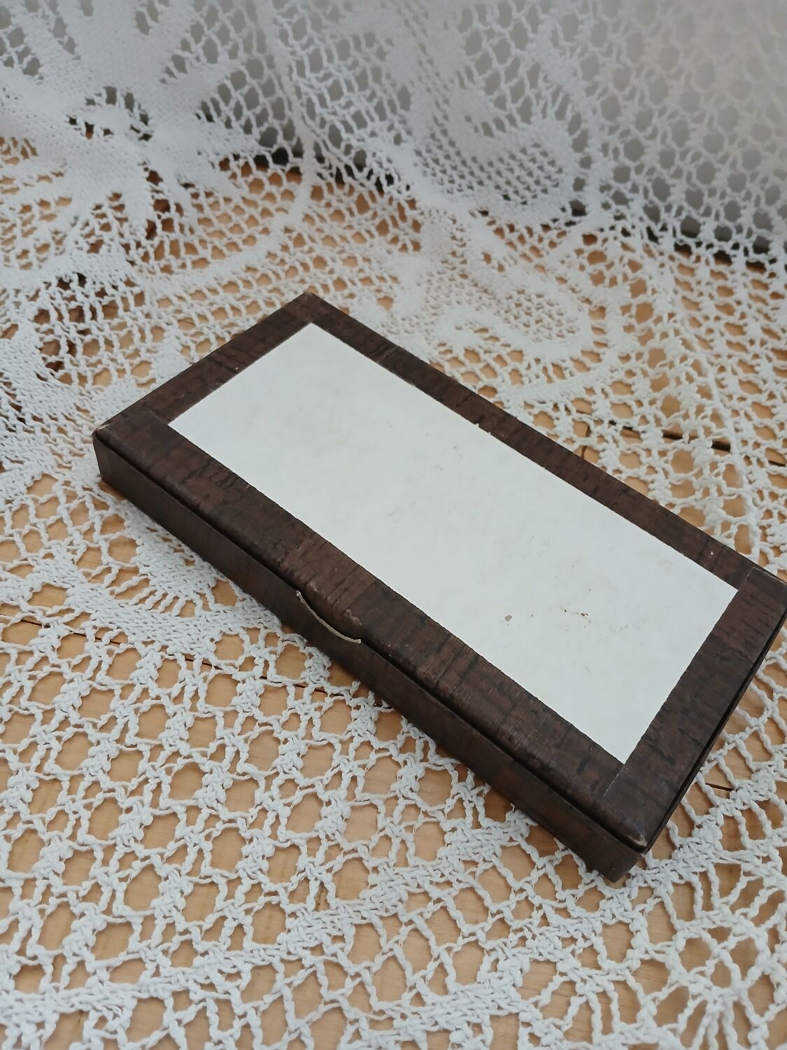 12 antique olive wood knife holders