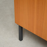 Secretary rounded in blond wood 1960