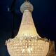 Large pair of hot air balloon chandeliers