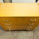 Commode scandinave  4 tiroirs 1990 couleur miel