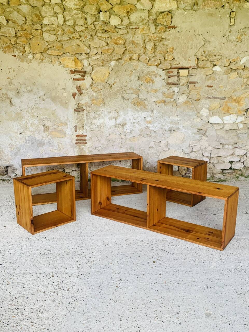 Vintage modular shelving system, Circa 80's/90's