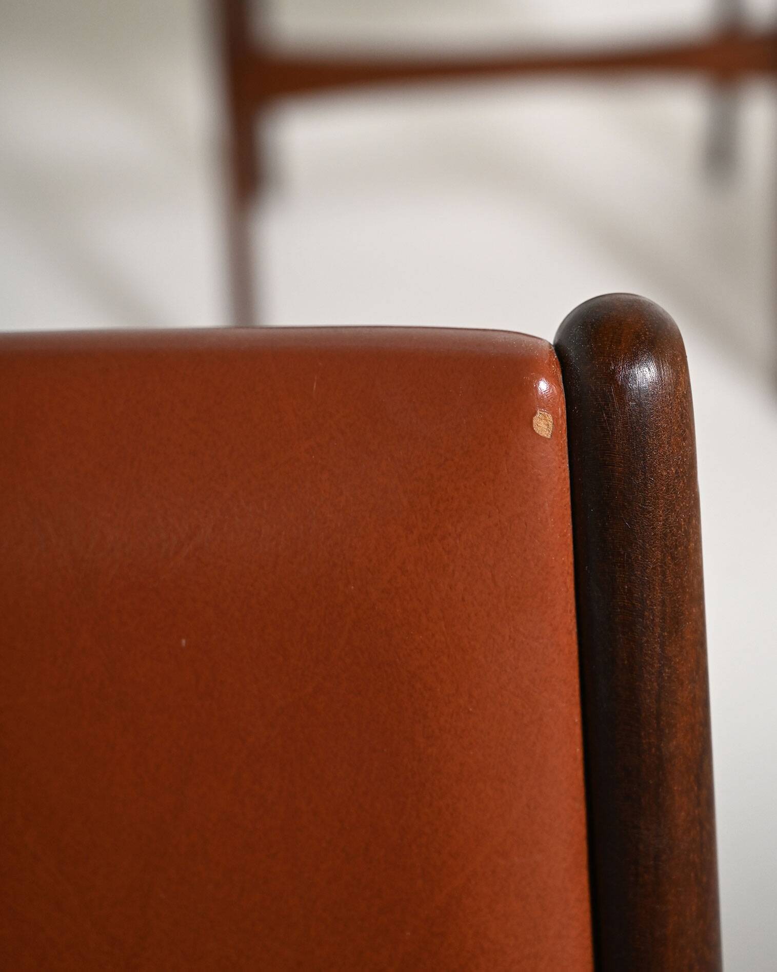 Set of six "Model 89" chairs by Erik Buch for Danish Anderstrup Møbelfabrik