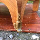 Louis XV marquetry library display case with 2 doors stamped Maurice Rinck