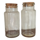 Set of two apothecary jars 2.5l
