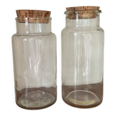 Set of two apothecary jars 2.5l