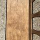 19th 10th wood oak back bench