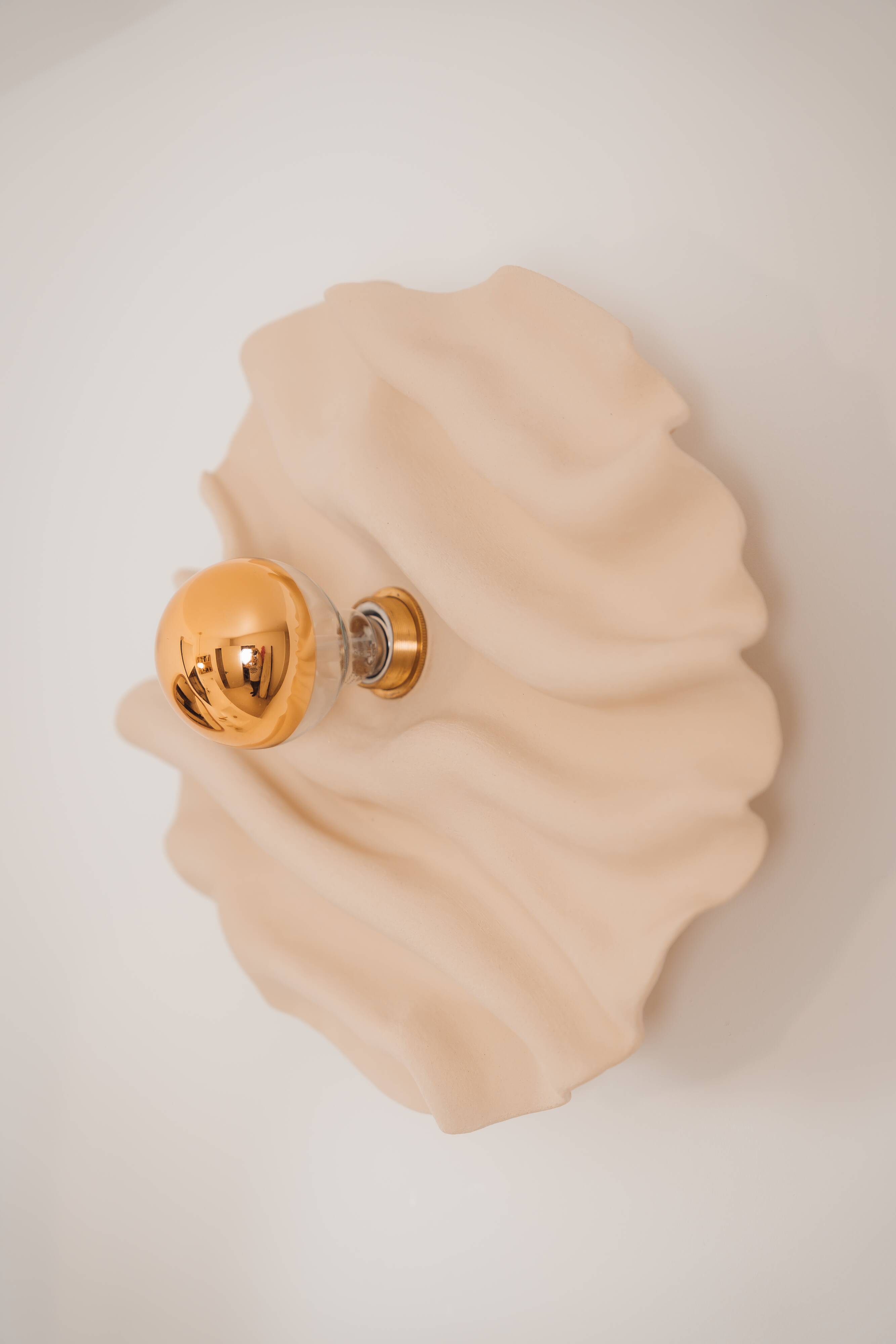 Jane chamotte stoneware wall light
