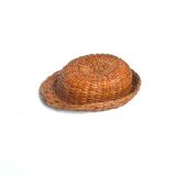 Rattan cap