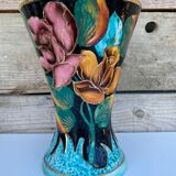 Large ceramic diabolo vase 1960 Vallauris