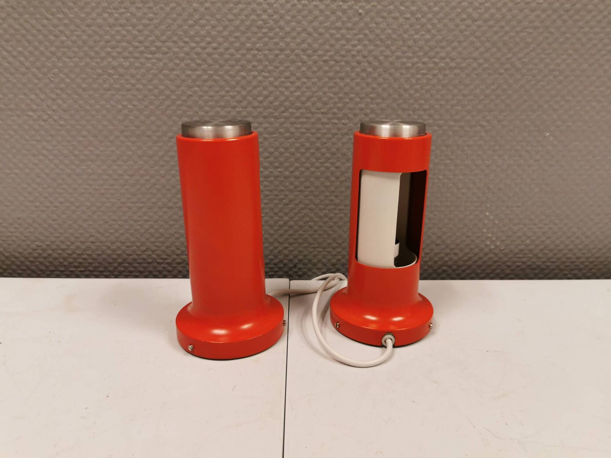 Vintage set of wall lamps model"Contact"designed by Peter Avondoglio for Danish Fog & Mørup