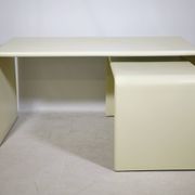 Space Age nesting desk in fiberglass, set of 2, 1970s