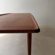 Table basse en teck Grete Jalk Glostrup Møbelfabrik années 1960