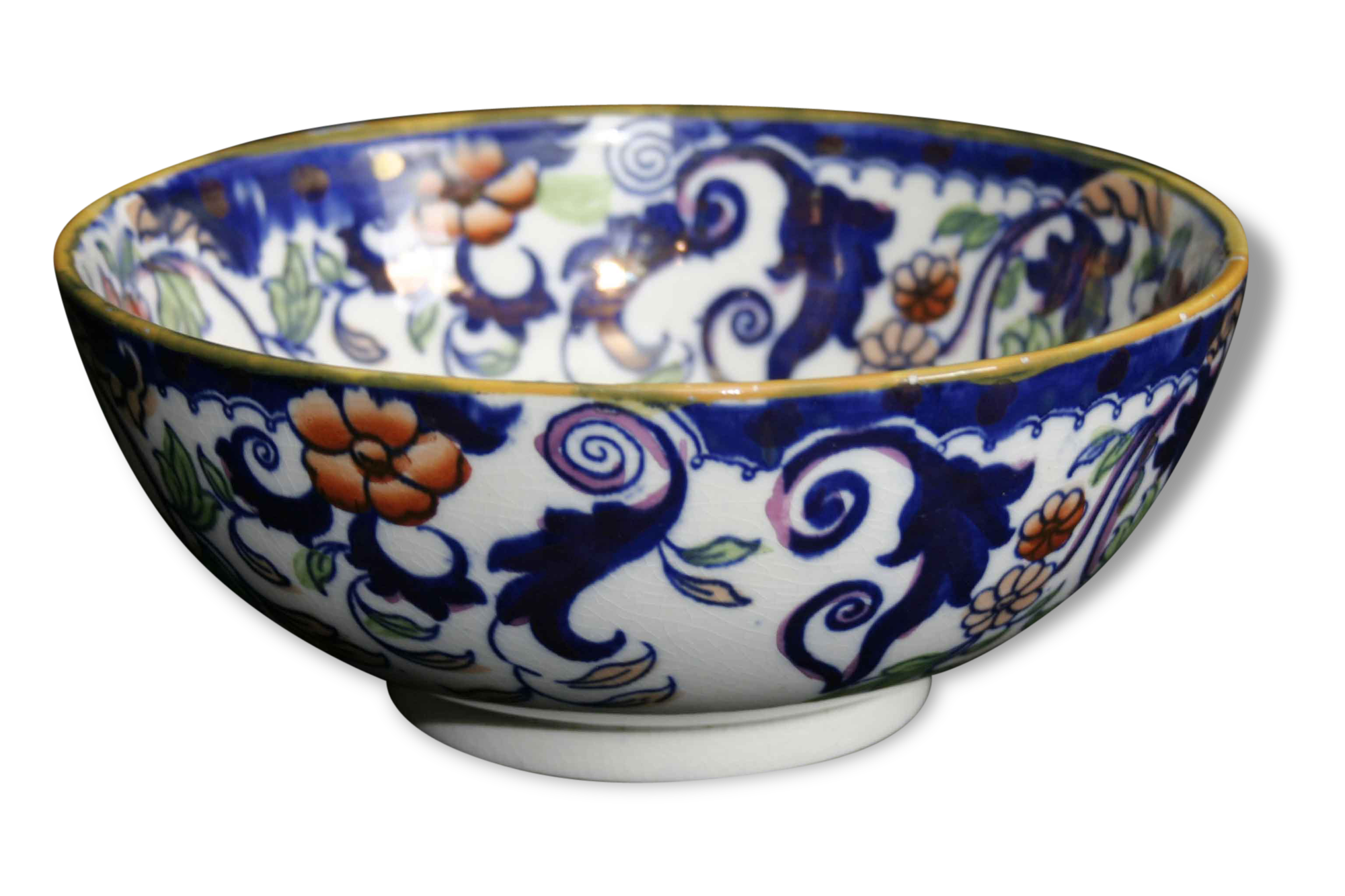 Bowl / Bowl Minton to the rich decoration coloured