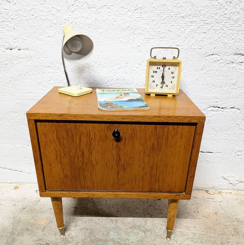 Large vintage bedside table