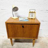 Large vintage bedside table