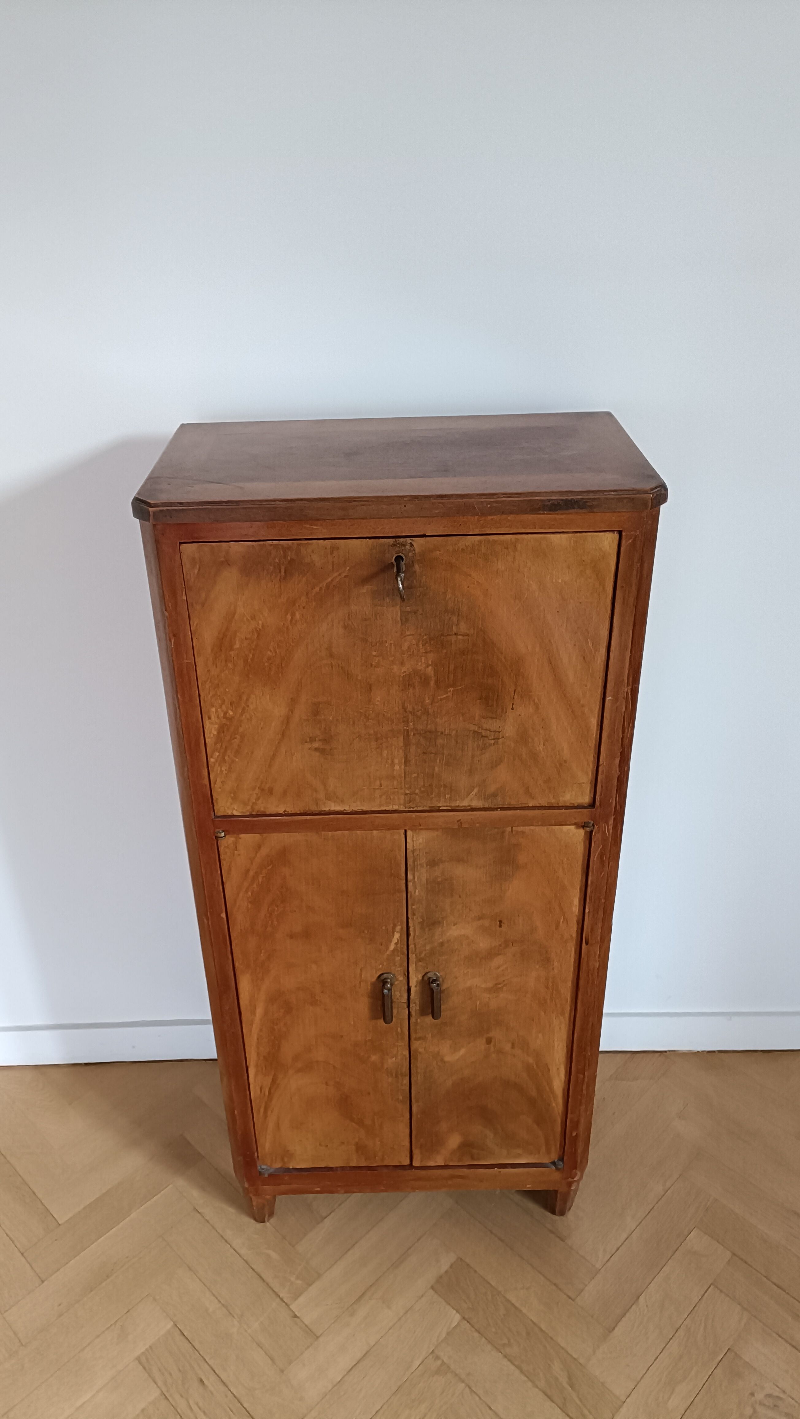 Art deco furniture old radio cabinet