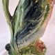 Zoomorphic pitcher barbotine Saint Clément Mallard Duck A028