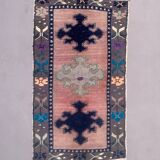 Old turkish Oushak rug 148x85 cm vintage
