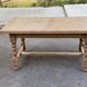Renovated 19th-century oak extendable farmhouse dining table 160-240cm