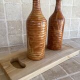 Bottles in sandstone
