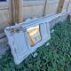 Vintage wooden wall coat rack