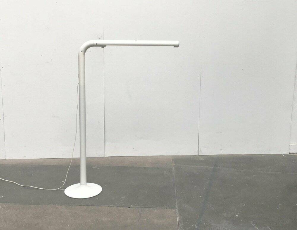 Floor lamp with a tube design from the Swedish Space Age mid-century by Anders Pehrson for Ateljé Lyktan, 1960s.