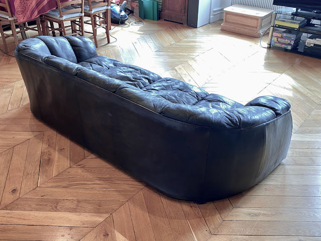 Paringer Paris Buffalo Leather Sofa