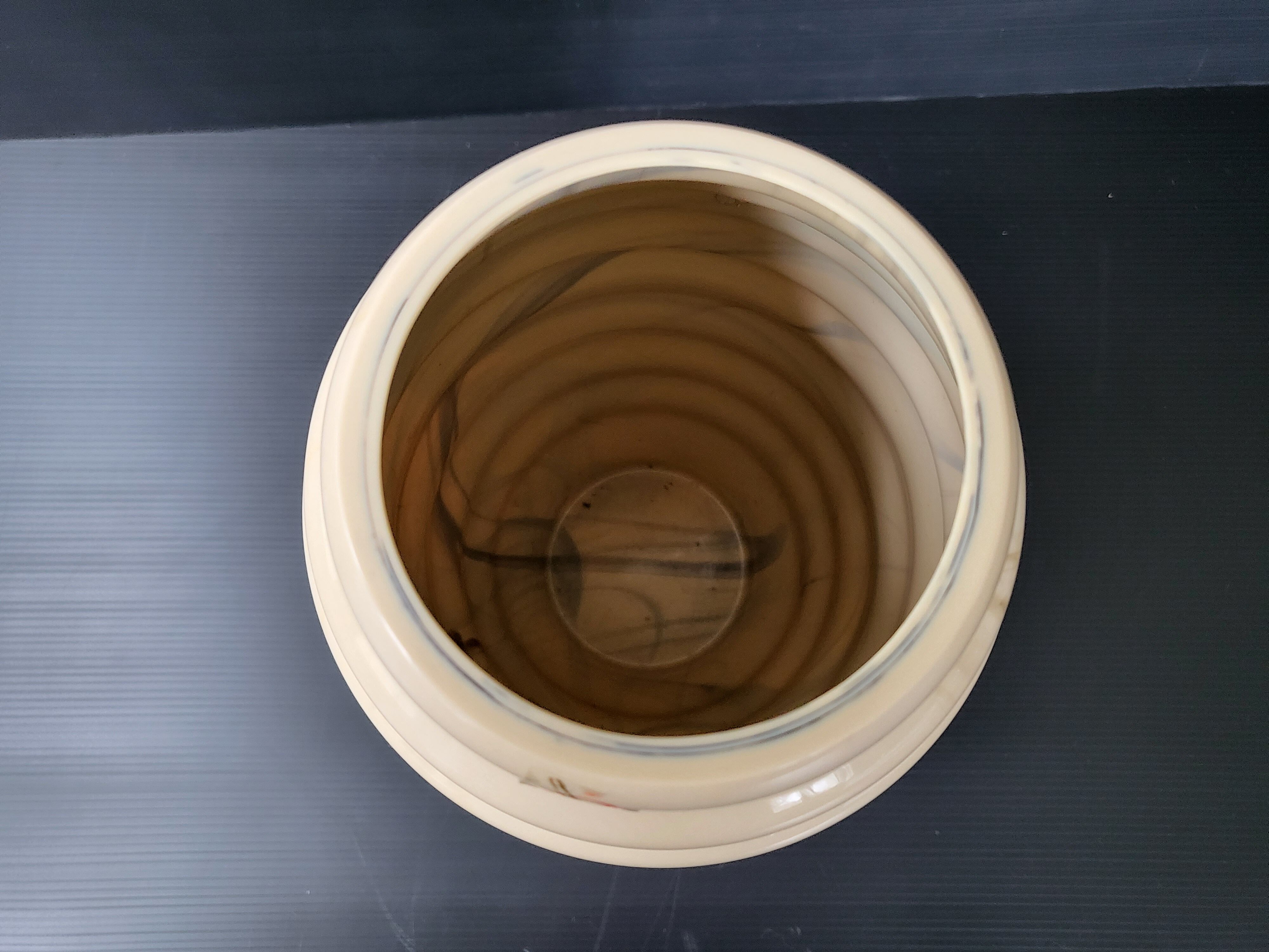 Vase vintage en verre de Murano 1970