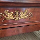 Bookcase of Empire style and nineteenth century