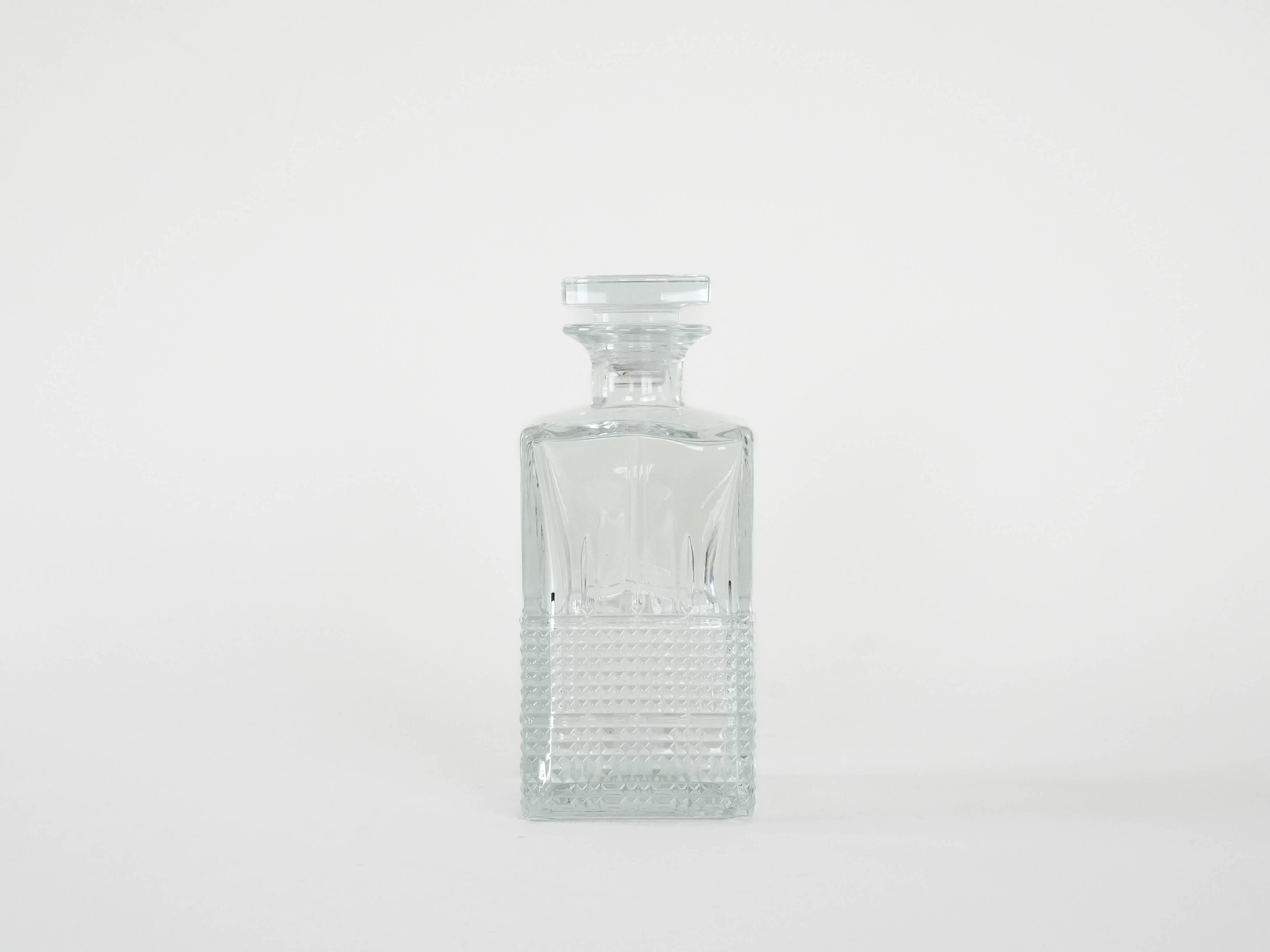 Glass carafe, Danish design, 1970s, production: Denmark
