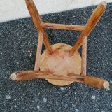 Brutalist-style stool