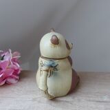 Vintage Authentic Zoomorphic Panda Teapot in Japanese Stoneware