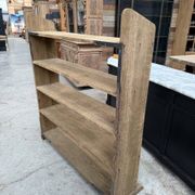 1950s oak shelf