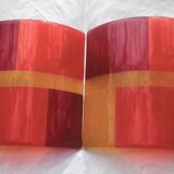 Pair of Italian wall lights in Murano glass