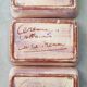 Polychrome presentation dishes of Marie Christine TREINEN (XXth) Vallauris