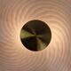 Large Mid-Century Italian Murano Swirl Glass Flush Mount, 1970s
