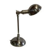 Chrome brass articulated desk lamp