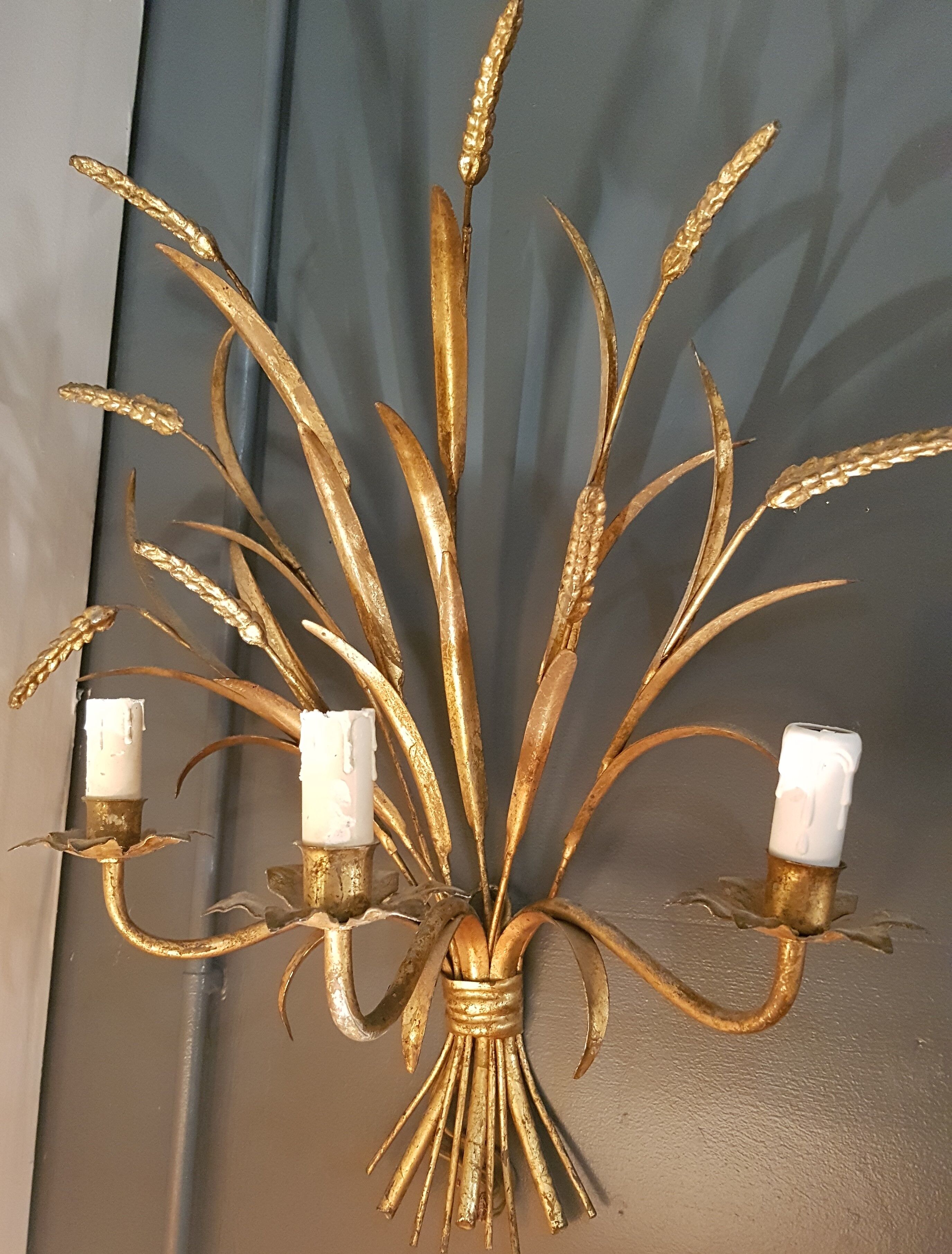 Wall light  "wheat sheaf"