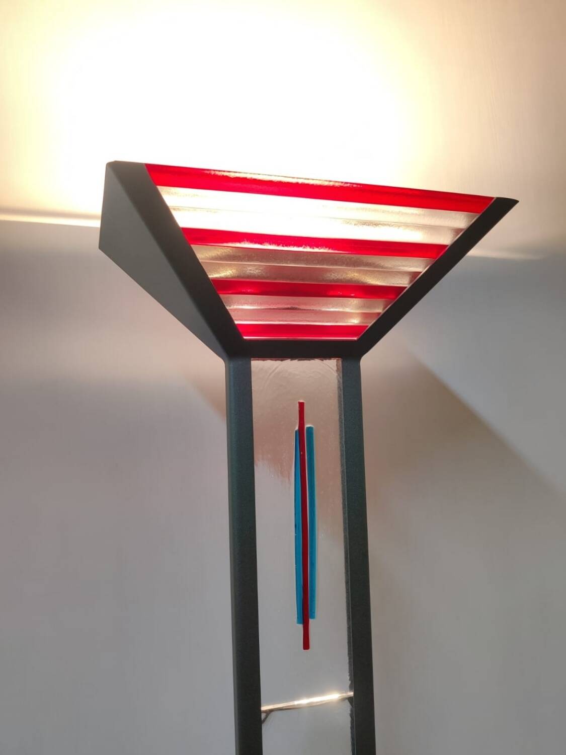 Murano glass floor lamp by de Majo