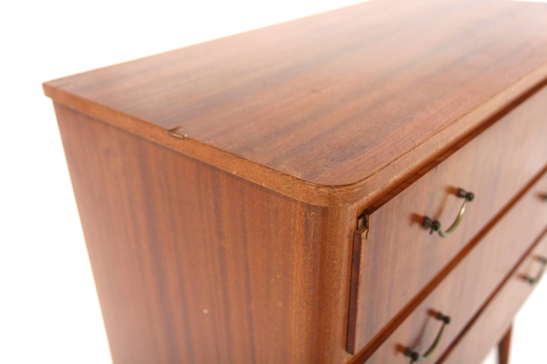 Scandinavian mahogany chest of drawers, Sweden, 1950