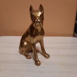 Brass dog
