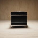 Cassina LC2 vintage two-seater sofa by Charlotte Perriand and Le Corbusier