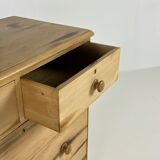 English chest of drawers pine wood