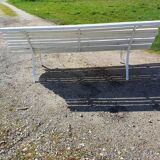 Iron and Wood Bench from the 50s